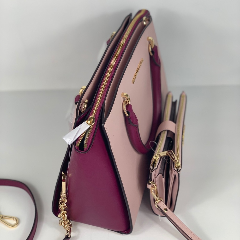 NWT Michael Kors Ellis Satchel & Wallet Set - Picture 3 of 8